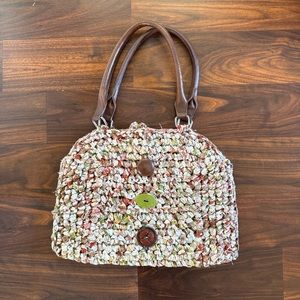 Handcrafted Multicolor Woven Tote Bag